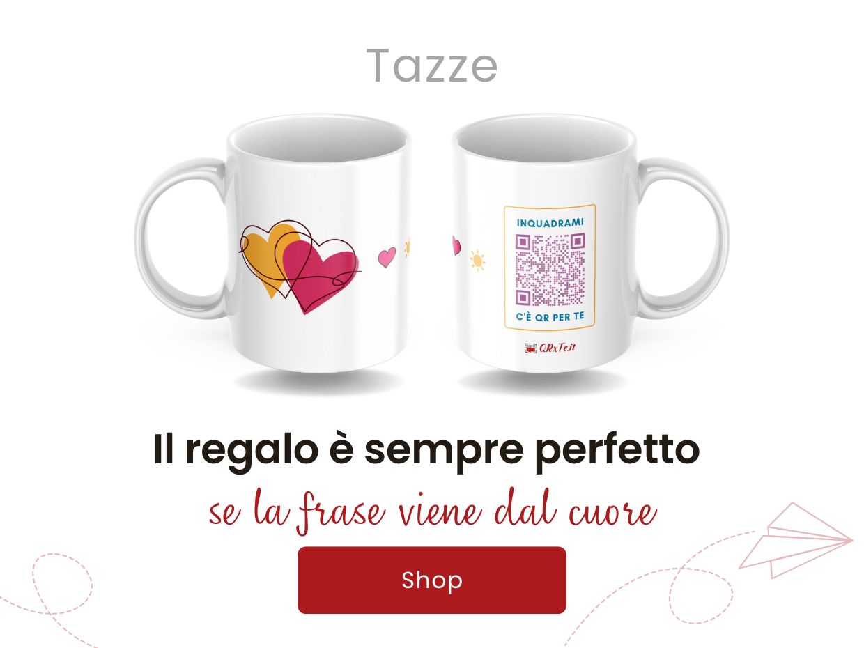 Biglietto di auguri QRxTe con QR smart