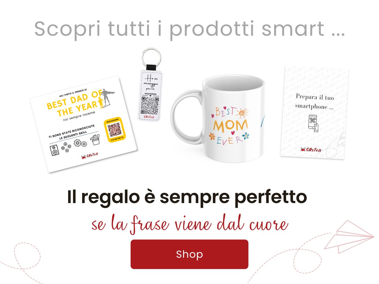 Portachiavi QRxTe con QR smart